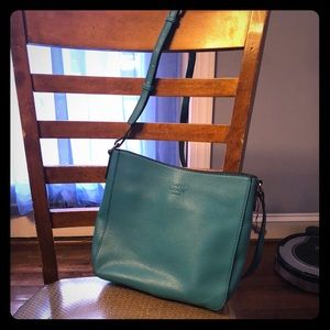 Happy Wahine Teal Crossbody